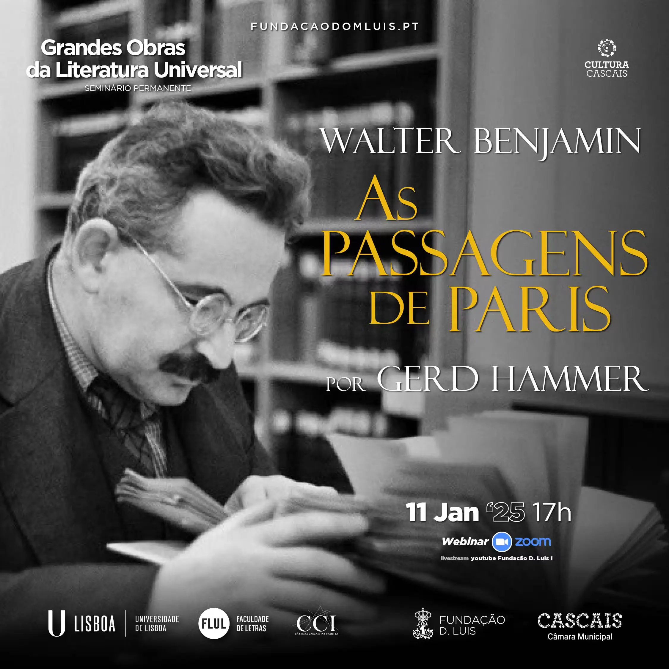 As Passagens de Paris, de Walter Benjamin por Gerd Hammer