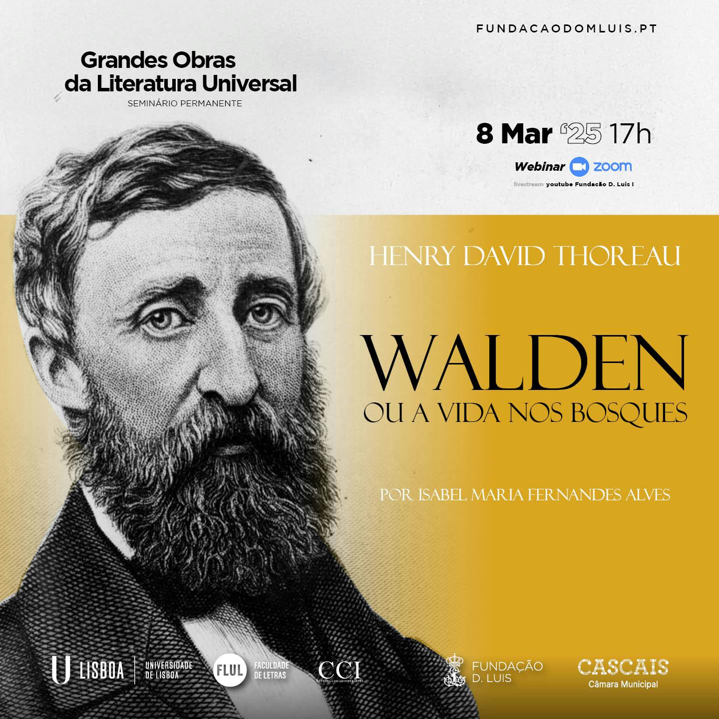 “Walden, ou a vida nos bosques” de Henry David Thoreau por Isabel Maria Fernandes Alves