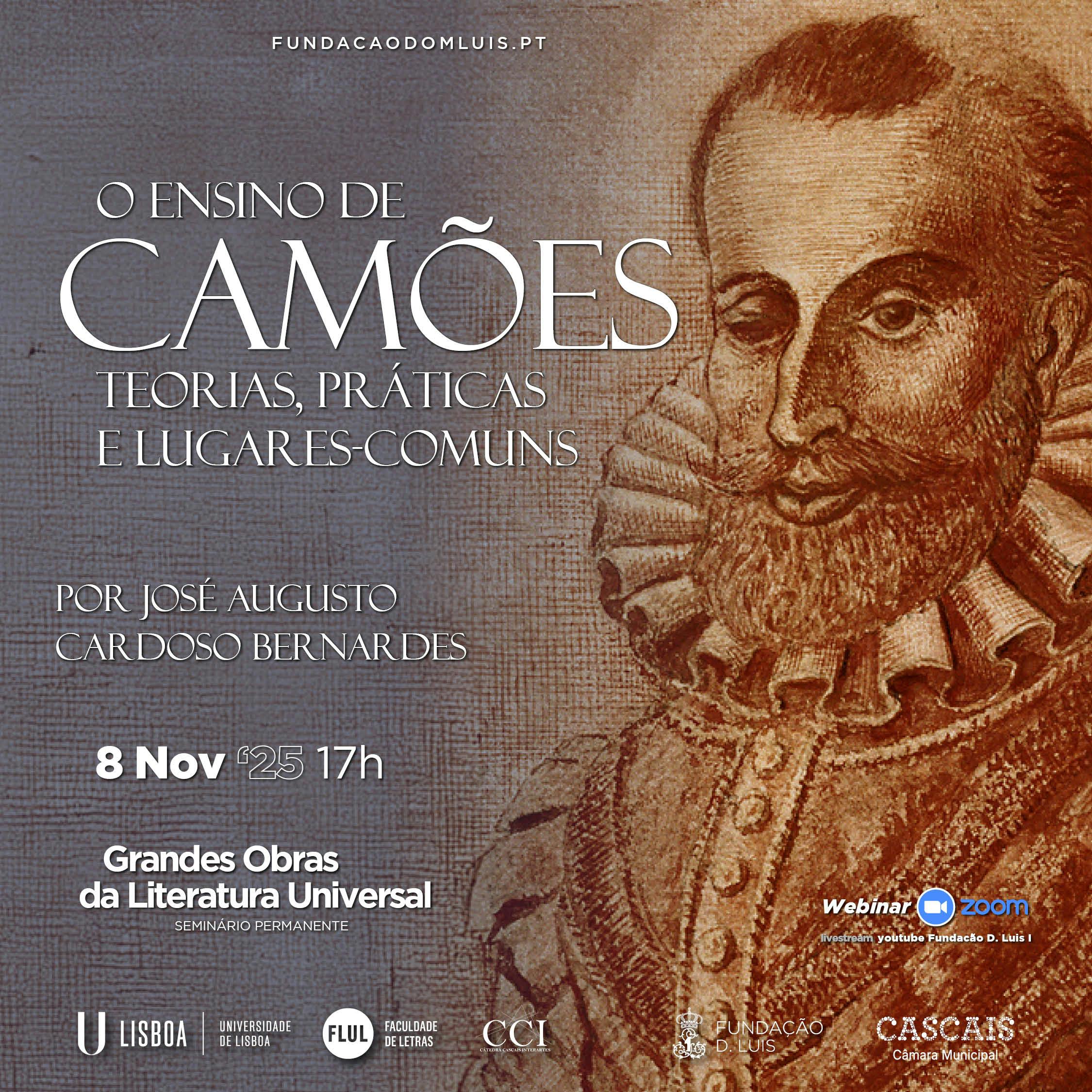 O Ensino de Camões: teorias, práticas e lugares-comuns por José Cardoso Bernardes
