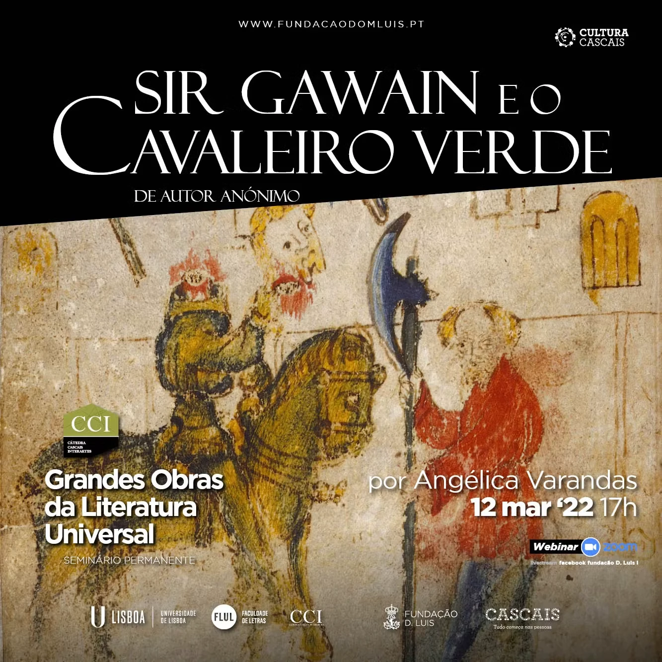 Sir Gawain e o cavaleiro verde, de autor anónimo por Angélica Varandas