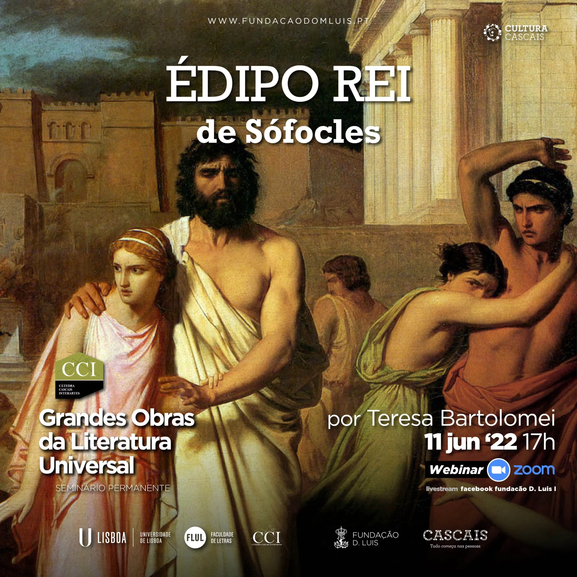 Édipo Rei, de Sófocles, por Teresa Bartolomei