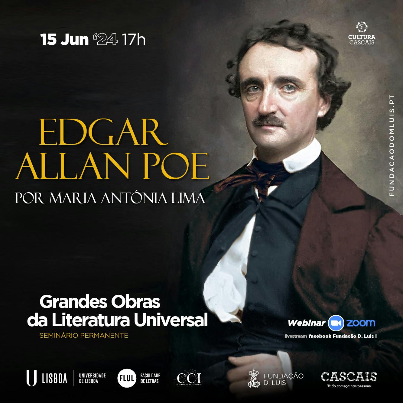 A Arte Perversa de Edgar Allan Poe por Maria Antónia Lima