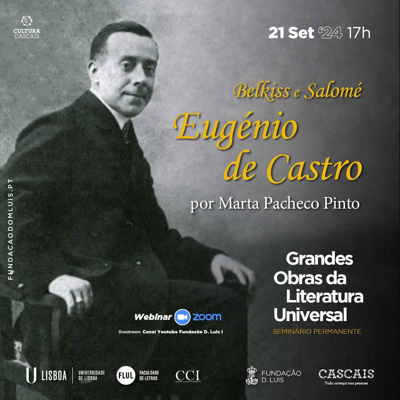 Belkiss e Salomé de Eugénio de Castro por Marta Pacheco Pinto
