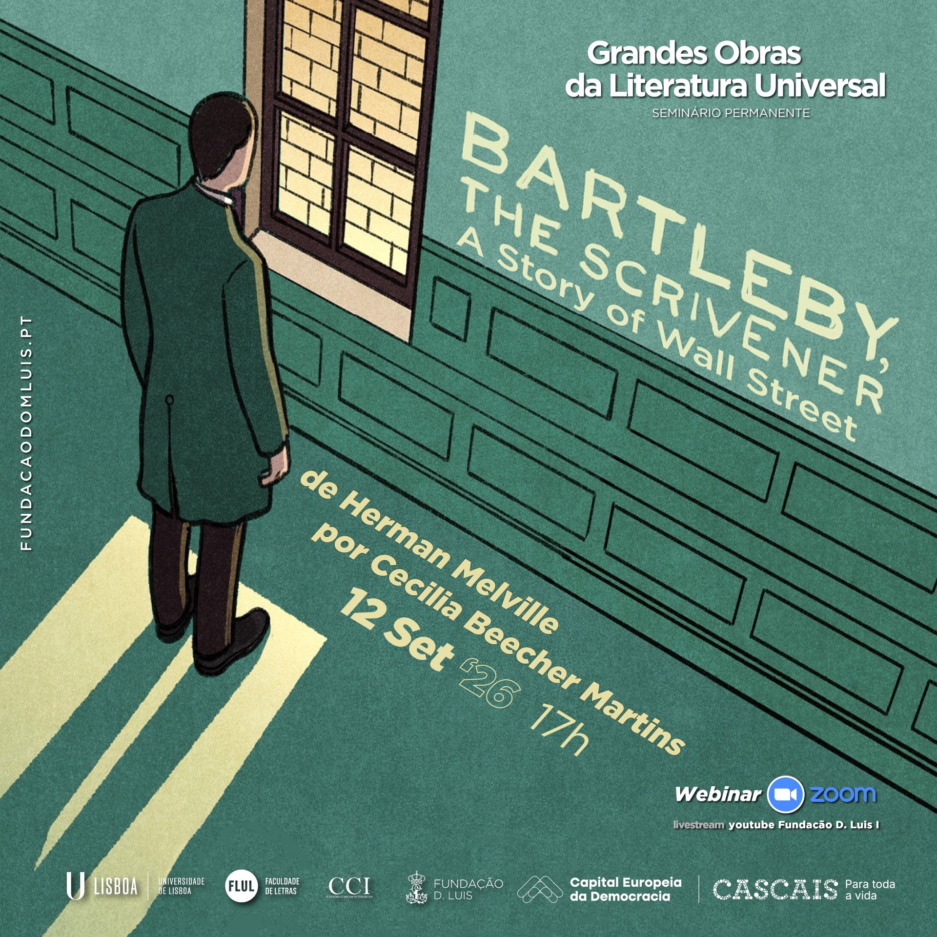 Bartleby, the Scrivener: A Story of Wall Street de Herman Melville.